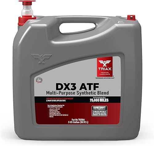 TRIAX ATF multiuso  balde de 5 galones  Dexron IIIMerconAllison con tecnología de cambio seguro