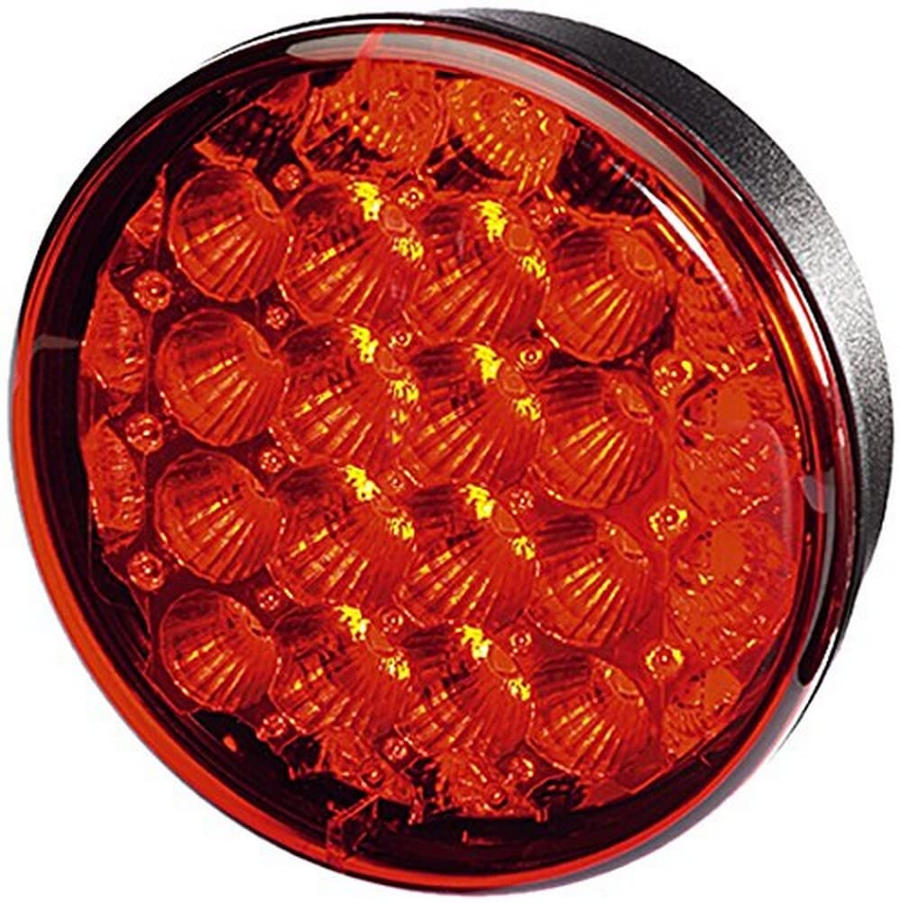 HELLA 2NE 344 200-061 Retronebbia, LED, 24/12V, Montaggio, esterno, colore diffusore luce cristallino, Cavo 500mm, Spina estremità del cavo aperta