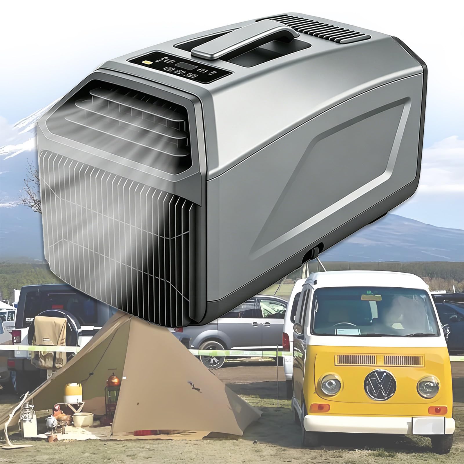 Portable Air Conditioner-Fast Cooling & Dehumidifier 220V 5100BTU