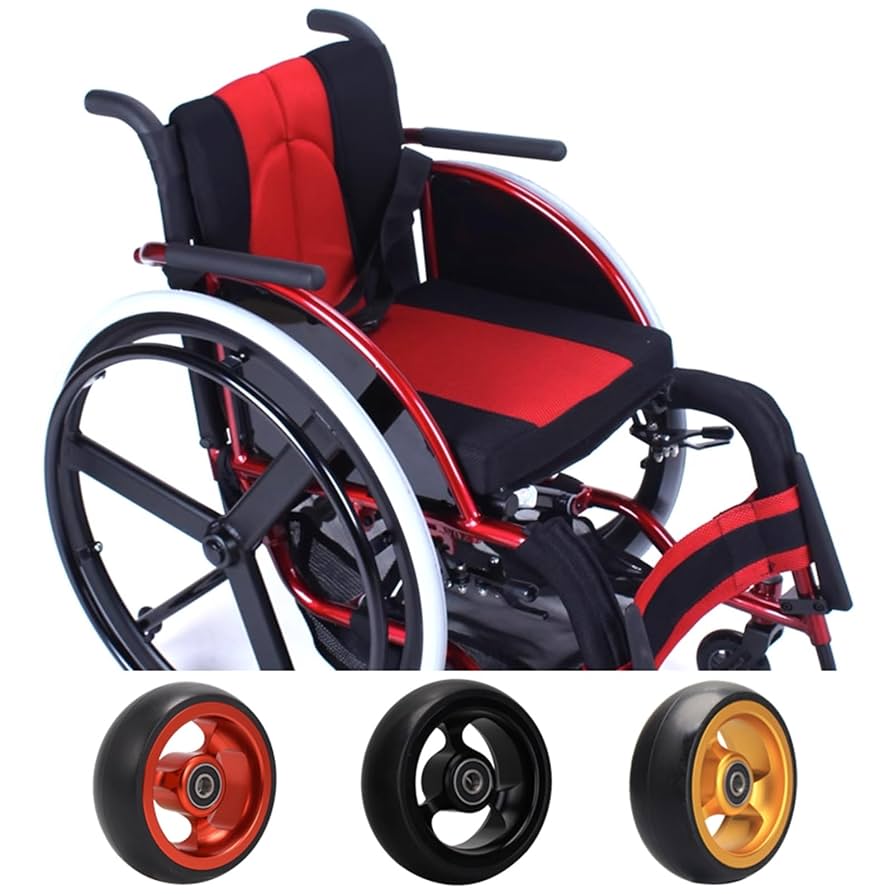 車椅子用キャスター　ワイド　4インチ Amazon.co.jp: 4インチ 車椅子の前輪 フロントキャスター