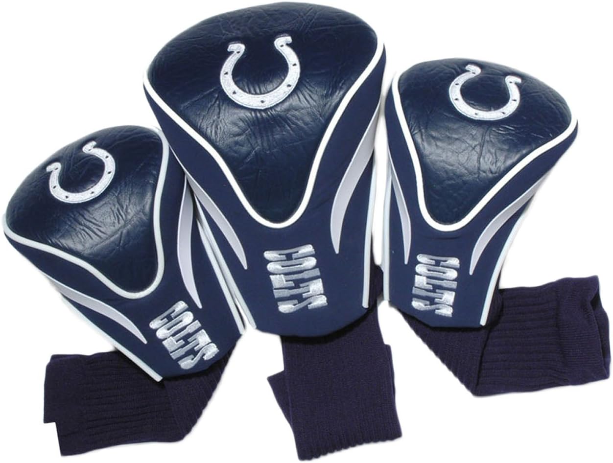 Team Golf NFL Pittsburgh Steelers Contour Golf Club Headcovers (3 Count), Numbered 1, 3, & X, Fits Oversized Drivers, Utility, Rescue & Fairway Clubs, Velour lined for Extra Club Protection : Everything Else