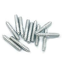 Vista 53 de Paquete de 12 unidades de pernos de gancho de 5/16-18 x 3 pulgadas negros