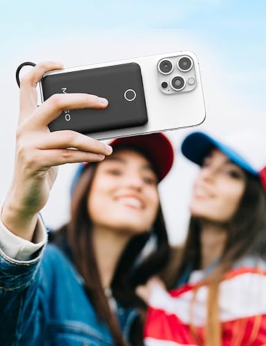 Miniatura 8 de miisso 10000mAh Compatible con iPhone 151617 y Android, Cargador portátil delgado con cable incorporado, banco de energía cargador de viaje con