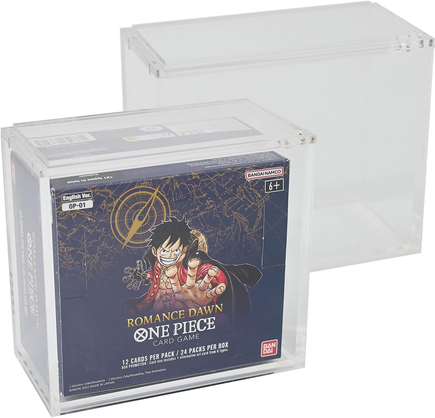 1/18.1/24展示可・WH基調・3面発光ディスプレーBOX・ネオジオラマ