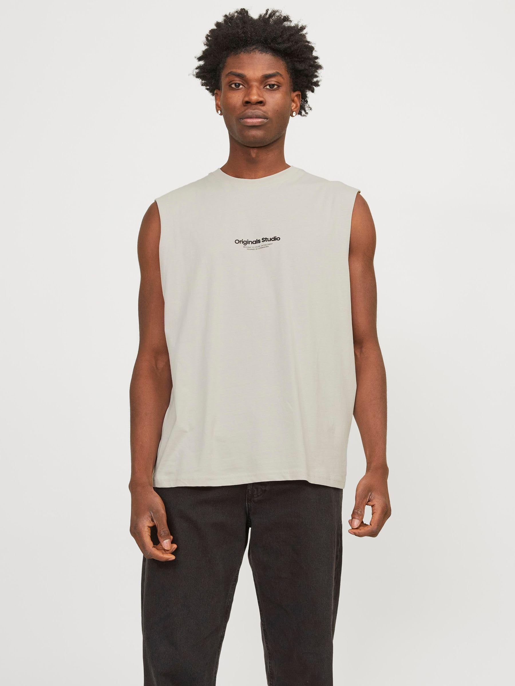JACK & JONES Male Tanktop Gedruckt Tanktop
