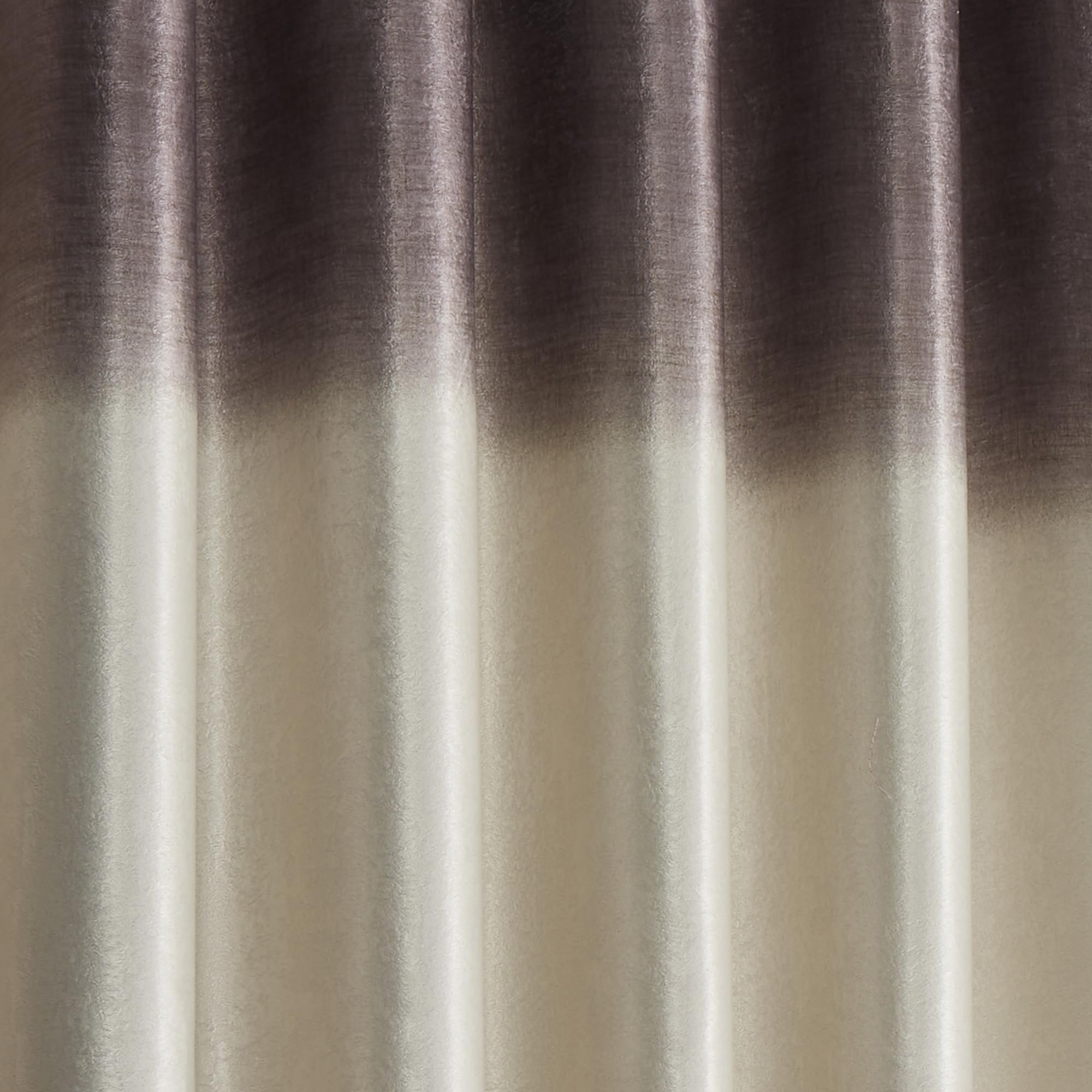 Fusion Chocolate Brown Ombre Curtains, 2 Panels, W90 x L72" (229 x 183cm), Eyelet, Room Darkening, for Bedroom/Living Room - Image 3