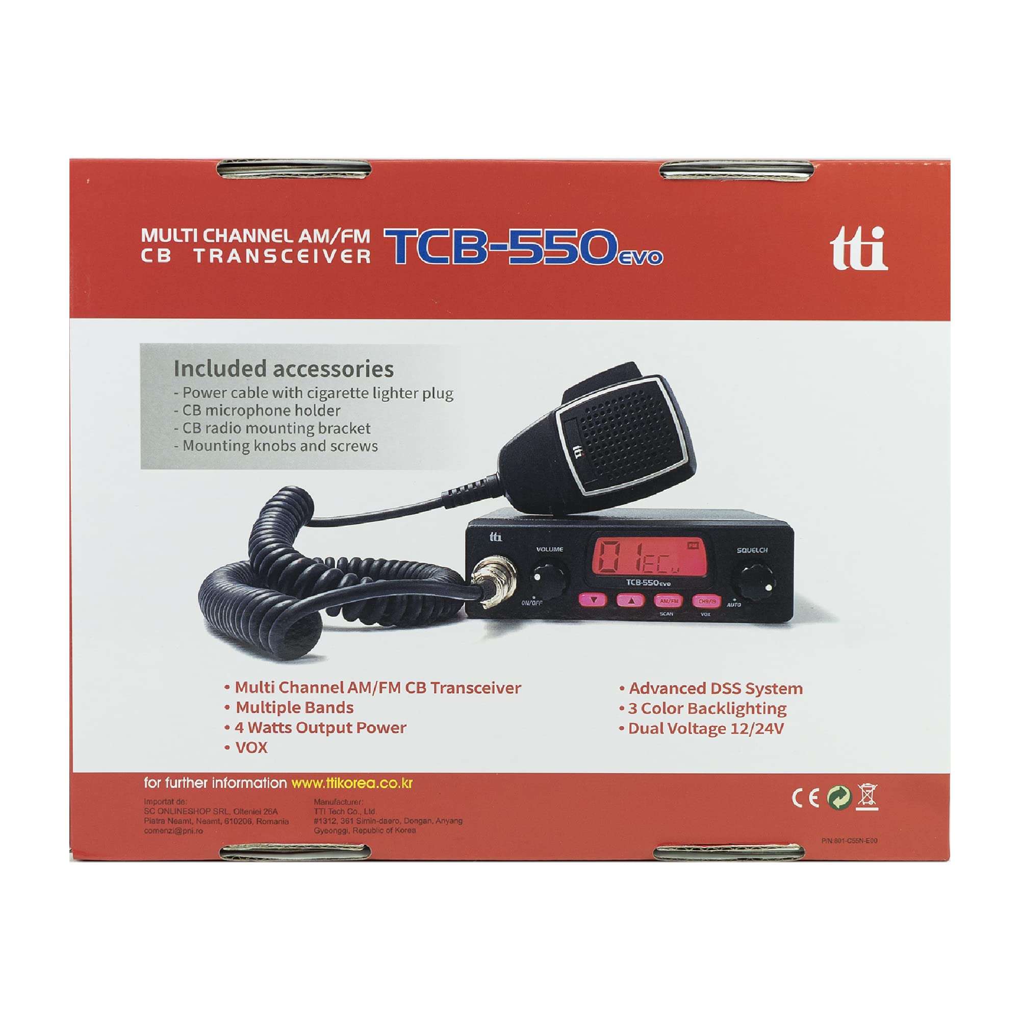 Batteria CS-TCB500SL, 700mAh, Ni-MH, Compatibile Con ChatterBox CB-50 E HJC CB-50 Tandem Pro