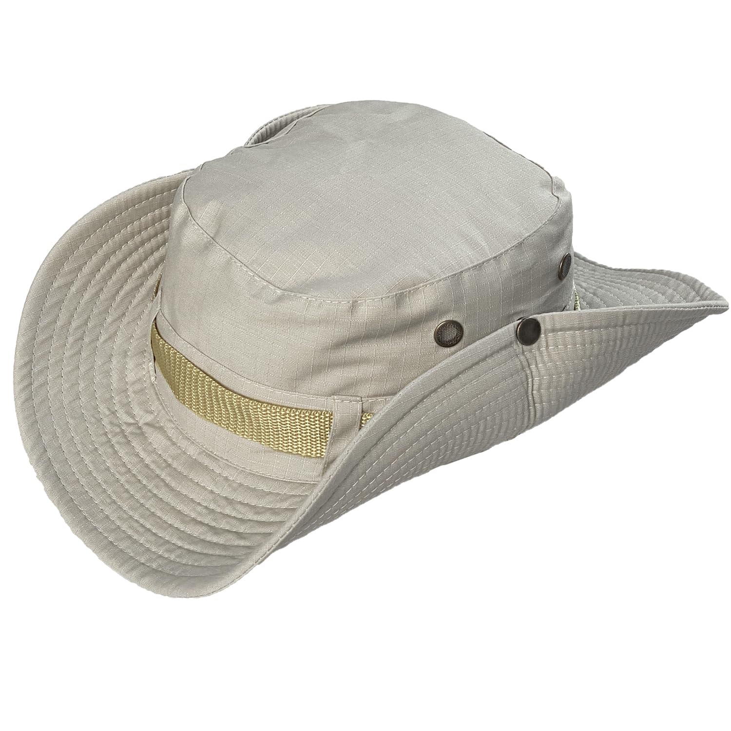Taeku Sombrero de Pesca, Jungla Sombrero de ala Ancha Boonie Gorra de Protección Solar Gorro Safari Transpirable Hombre Mujer