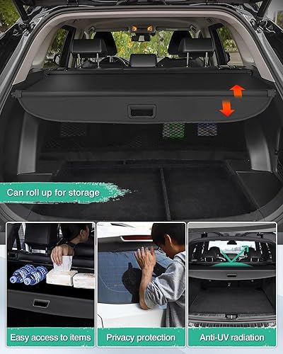 Miniatura 77 de Powerty Cubierta de carga para Lexus CT200h 2011-2017 Accesorios Cubierta de maletero retráctil Cubierta de blindaje de maletero Cubierta