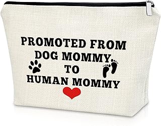 Mom to Be Gift Pregnancy Announcement Gift Makeup Bag New Mommy Gift First Mothers Day Gifts Cosmetic Bag First Time Mom Gift Birthday Gifts for Mother Christmas Gifts Cosmetic Travel Pouch