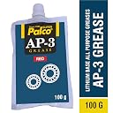 PALCO AP-3 RED GREASE Pouch 100g (Pack of 40) Multipurpose Water Resistant & Chassis Bearing Lithium Base Anti Corrosion Grease for Car Cycle Machinery Bike Chain Lube NLGI-3 Long Lasting Lubricant gallery image