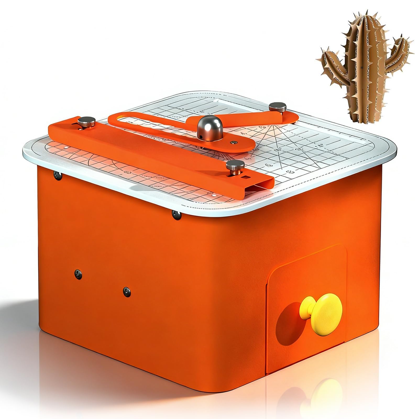 Taglierina per Cartone Sicura per Bambini, Taglierina Elettrica per Cartone Ondulato, Spessore 0-4 Mm, per Bambini E Bambine dai 5 Anni in su, STEM, Costruttore di Modelli 3D Fai-da-Te