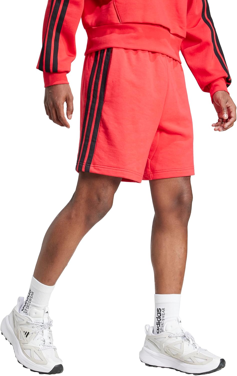 adidas Men's Essentials 3-Stripes French Terry 7-Inch Sportswear Shorts