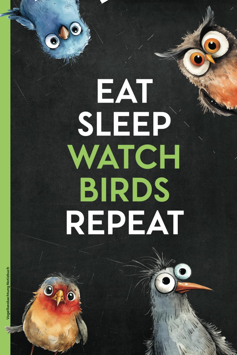 Vogelbeobachtung Notizbuch