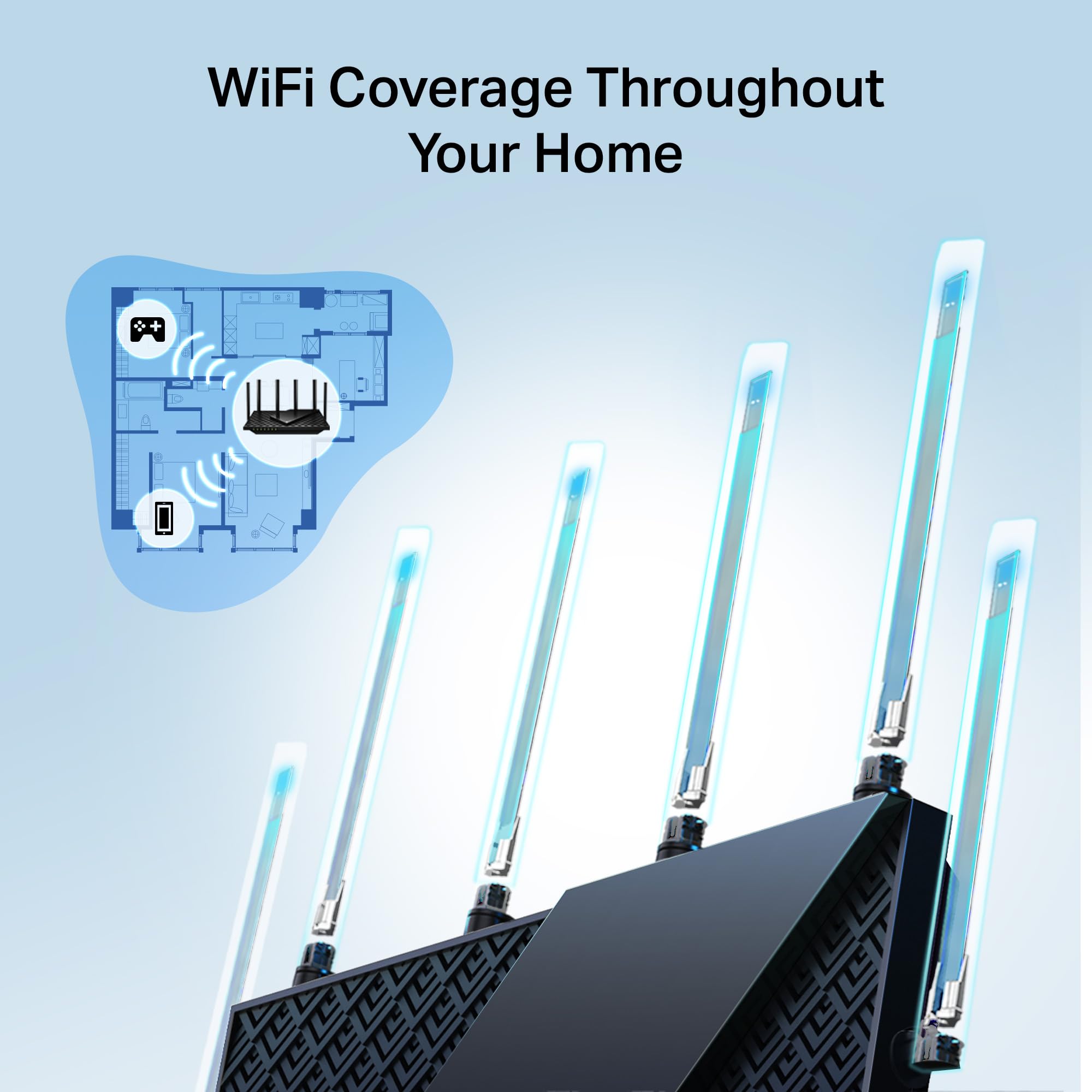 AX5400 TRI-BAND WI-FI 6E ROUTER