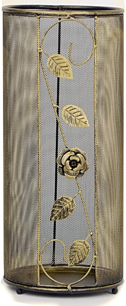 Wonderlandmaomao おしゃれ傘立て ホテル ロビー 傘スタンド お気に入 ライトブラウン 5色 ステンレス製傘立て