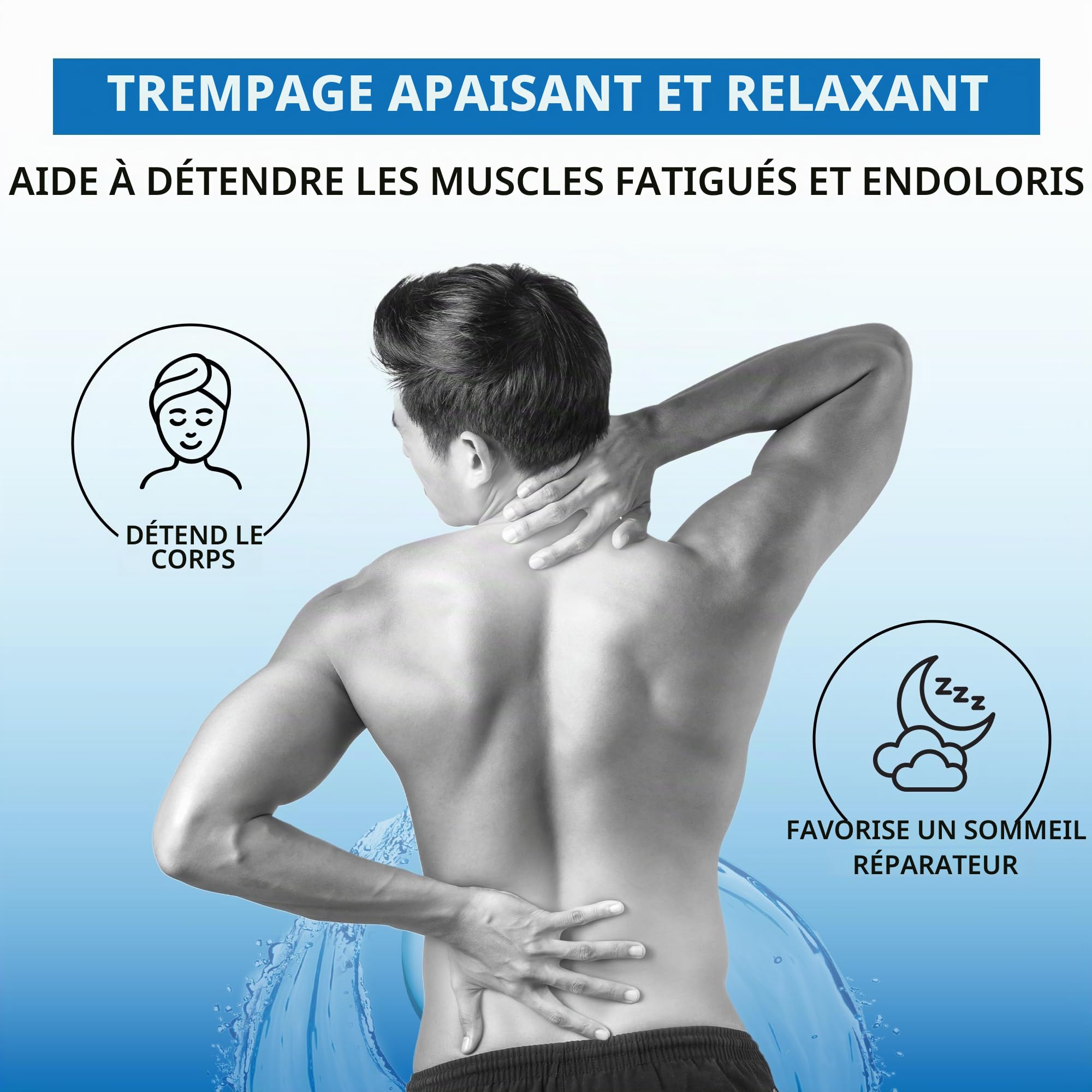 Elysium Spa Sels d'Epsom naturels originaux 1 kg