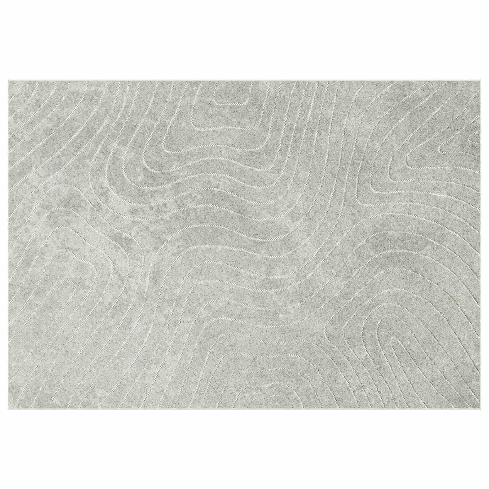 Tapis de salon vert 160x230 cm Palmeras grand modèle rectangulaire