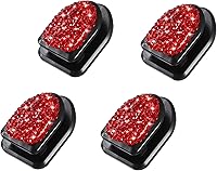 Vista 9 de WINKA Ganchos brillantes para automóvil, 4 piezas, accesorios de cristal, lindo gancho para salpicadero, llaves, lentes de sol, gancho