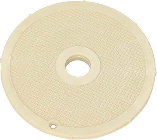 Pentair 87300130 Tapa de válvula ABS beige de 6 pulgadas de repuesto para piscina y spa