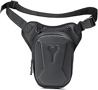 Vista 9 de Lona táctica militar cintura paquete bolsa al aire libre gota pierna bolsa cintura riñonera paquetes táctico pierna bolsa bolsa bolsa muslo bolsa