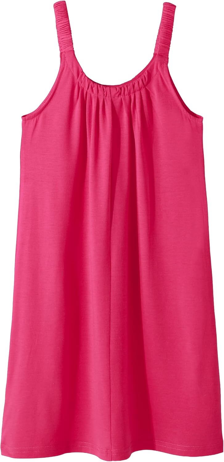 Girl's Beach Swim Cover Up Summer Sleeveless Tank Halter Dresses image 3