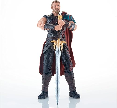 Miniatura 7 de Hasbro Marvel Legends Thor Ragnarok Película 2 Pack Thor y Valkyrie