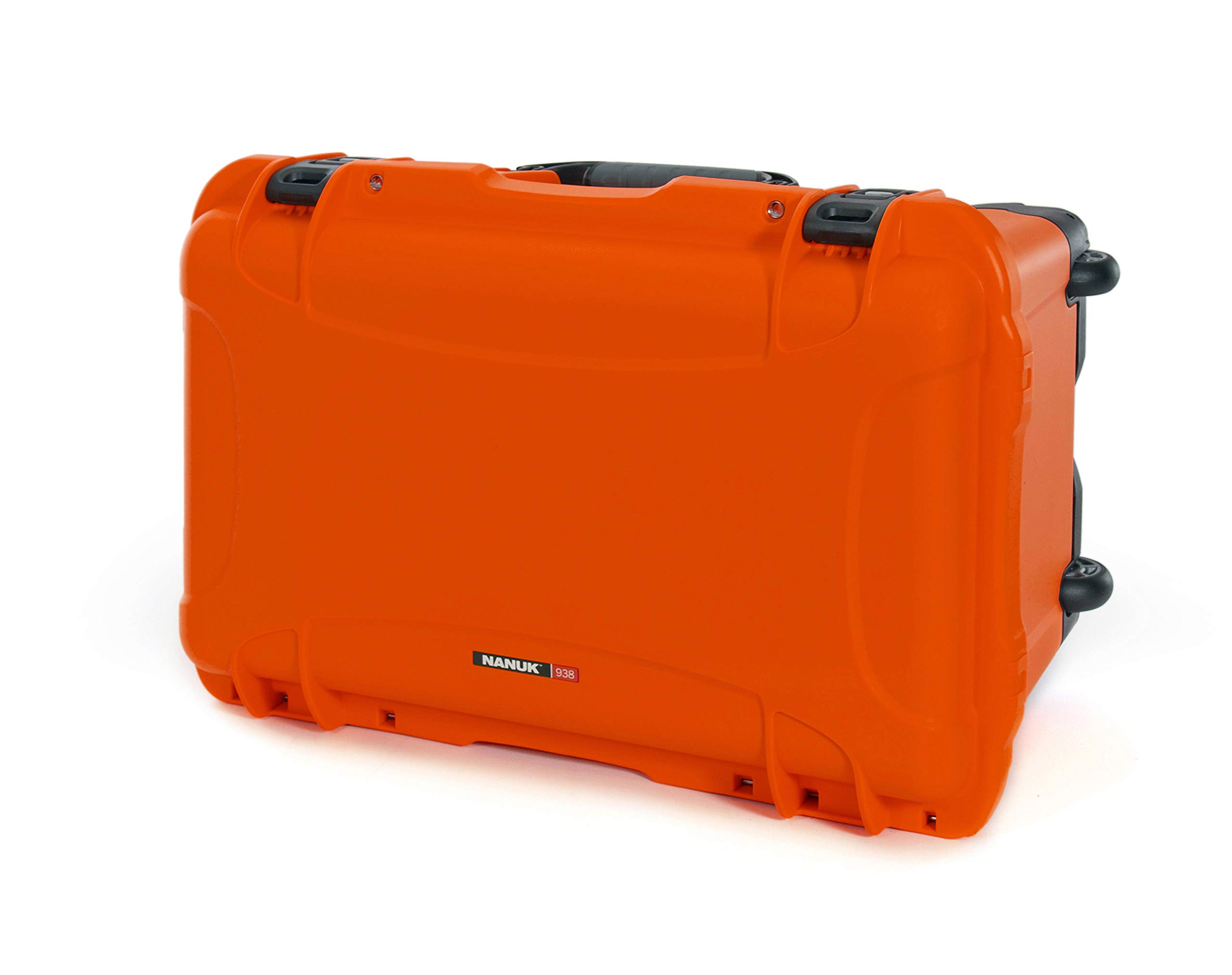 NANUK 938 Waterproof Hard Case with Wheels - Empty - Orange (938-0003)