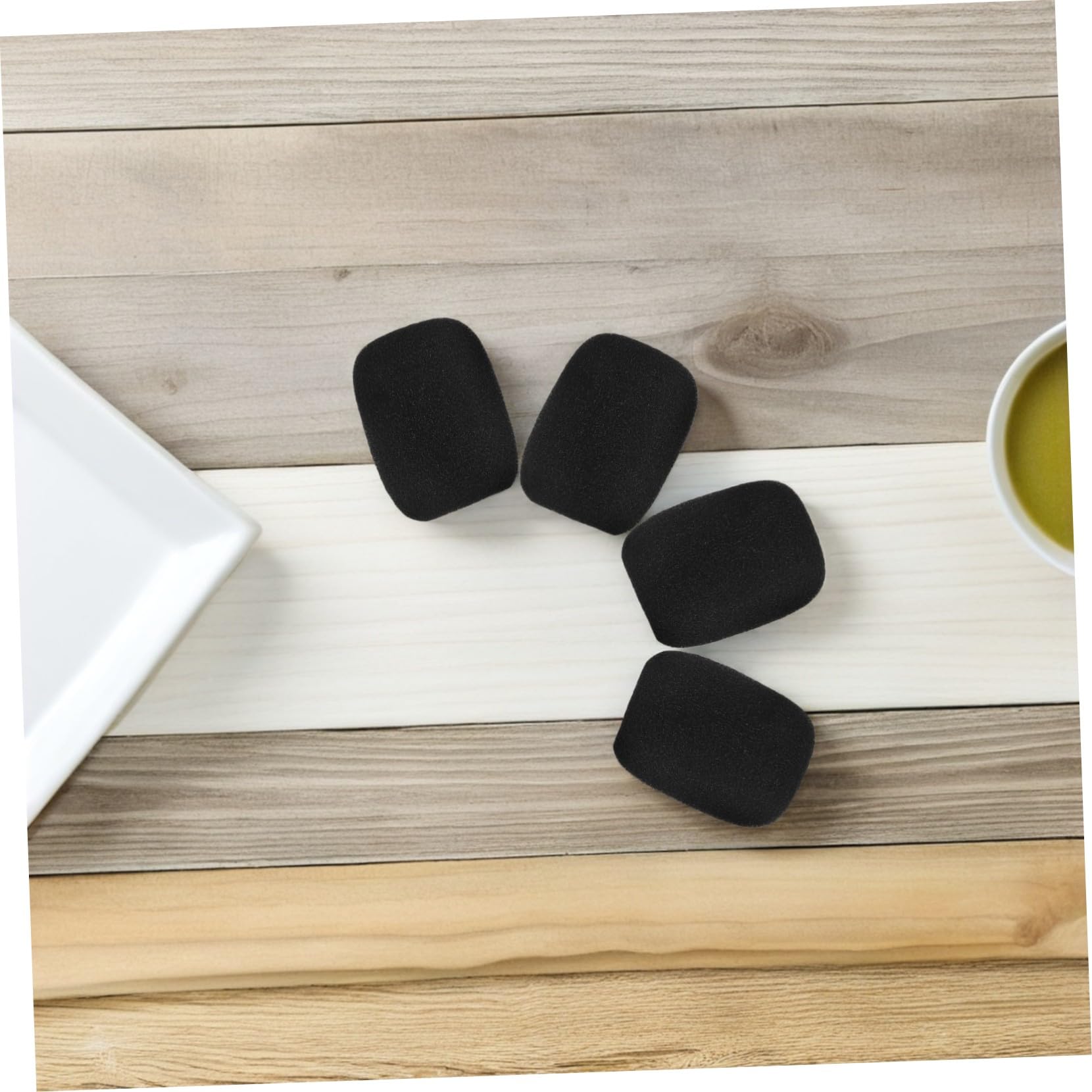Bonnette en Mousse pour Micro Mini, Lot de 50, Noir