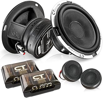 - CT Sounds Meso 6.5” 320 Watt 2-Way Premium Component Car Speaker Set