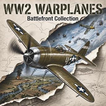 WW2 Warplanes Battlefront Collection 25 Famous Warplanes from the Front Lines of World War II | Warbirds Coloring Collection for Kids and Teens | 25 Historic Aircraft to Color from Five Nations.