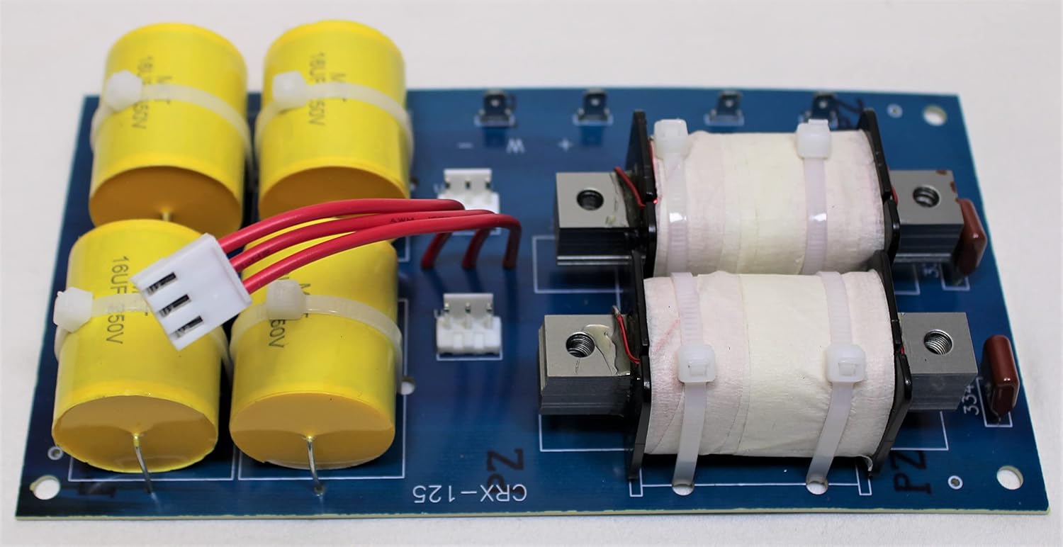 ZXPC Single Passive - Low Pass - Crossover - 1000 Watts, 4/8 Ohm, 125Hz