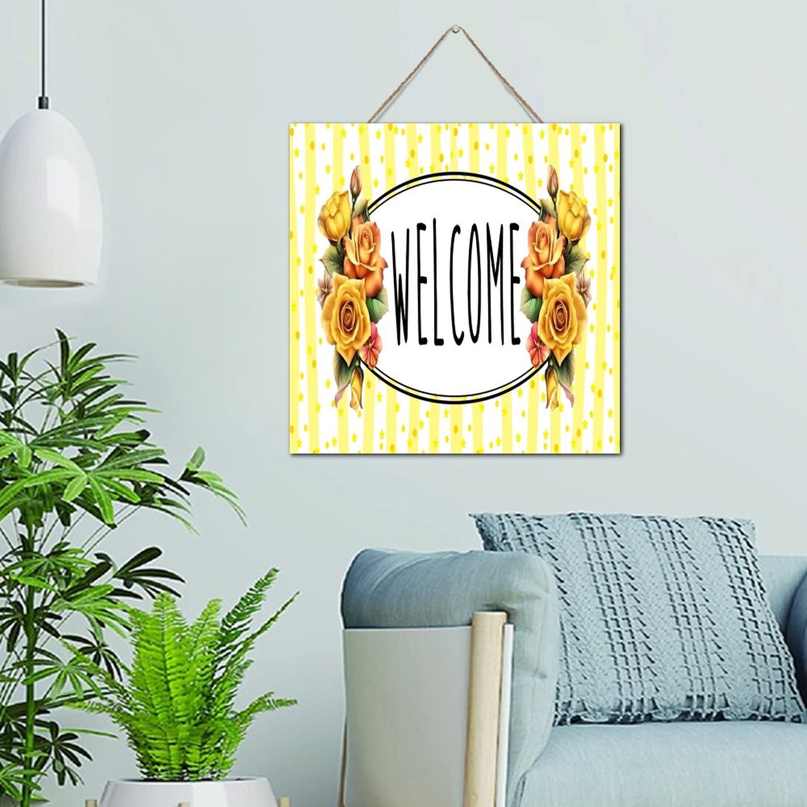 Décoration murale bois fleur folk vintage chic pour customiser son intérieur