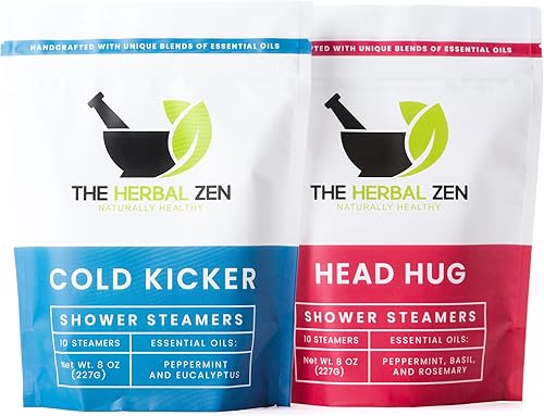 Miniatura 9 de Lavender Shower Steamer Bundle with Sleepytime and Stress Fighter Aromatherapy Shower Bombs by The Herbal Zen