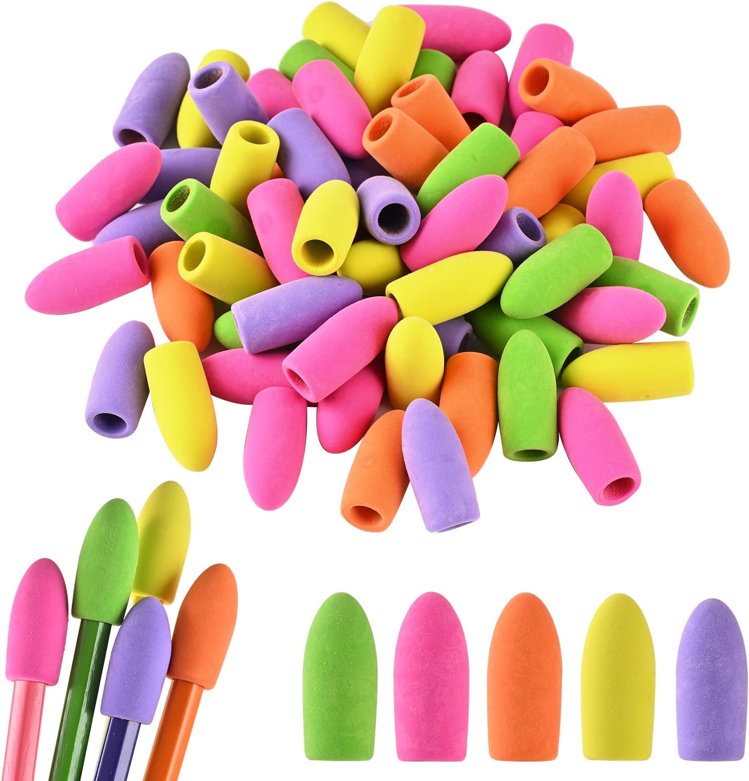 OOLY Magic Bakery Unicorn Donuts, VanillaScented Erasers