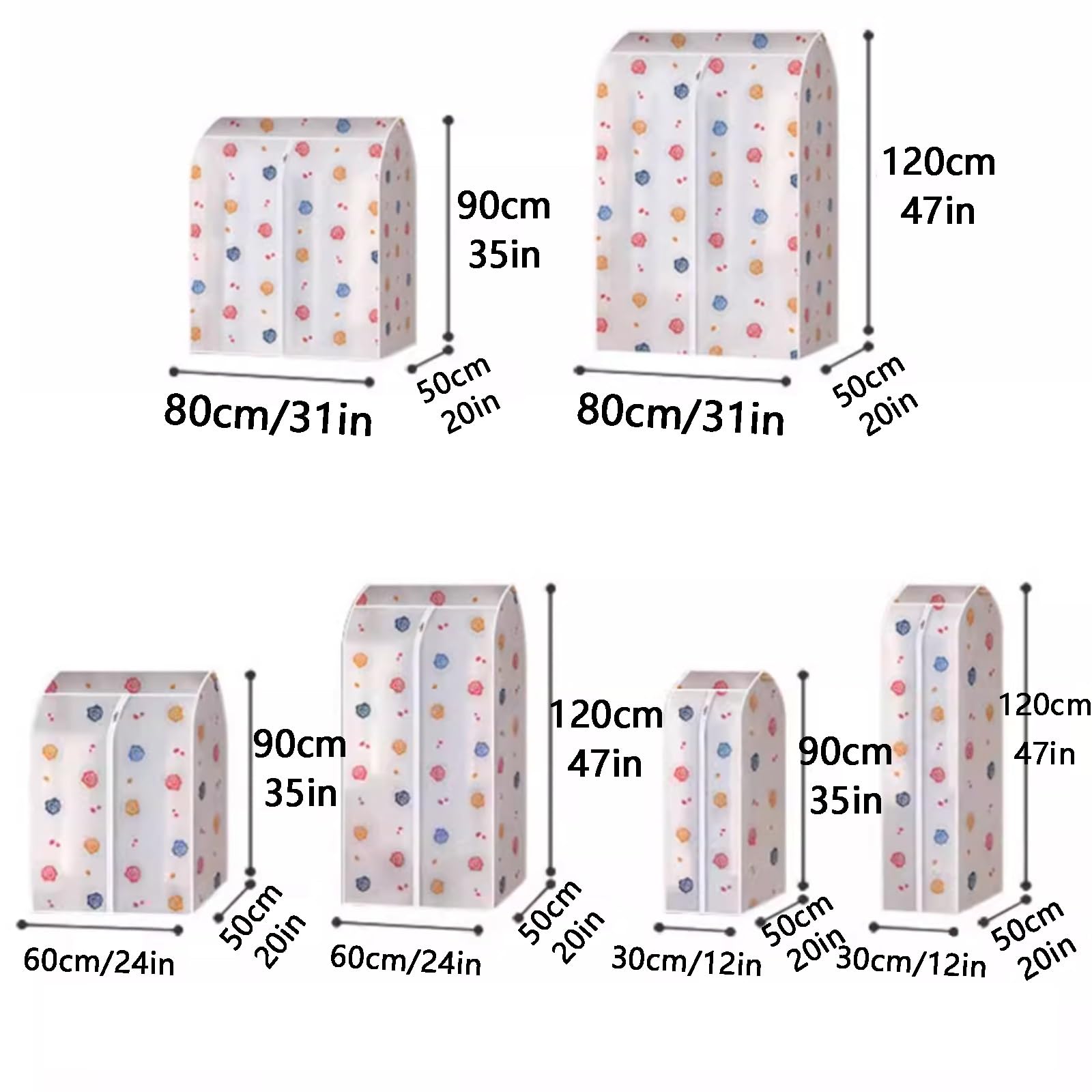 Bolsas para ropa, Bolsa de almacenamiento ropa con cremallera, sellada, adecuada for camisetas, chaquetas, abrigos