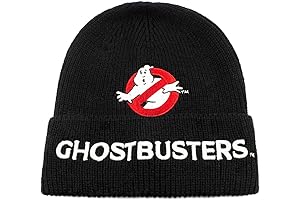Ghostbusters Black Logo Beanie Hat