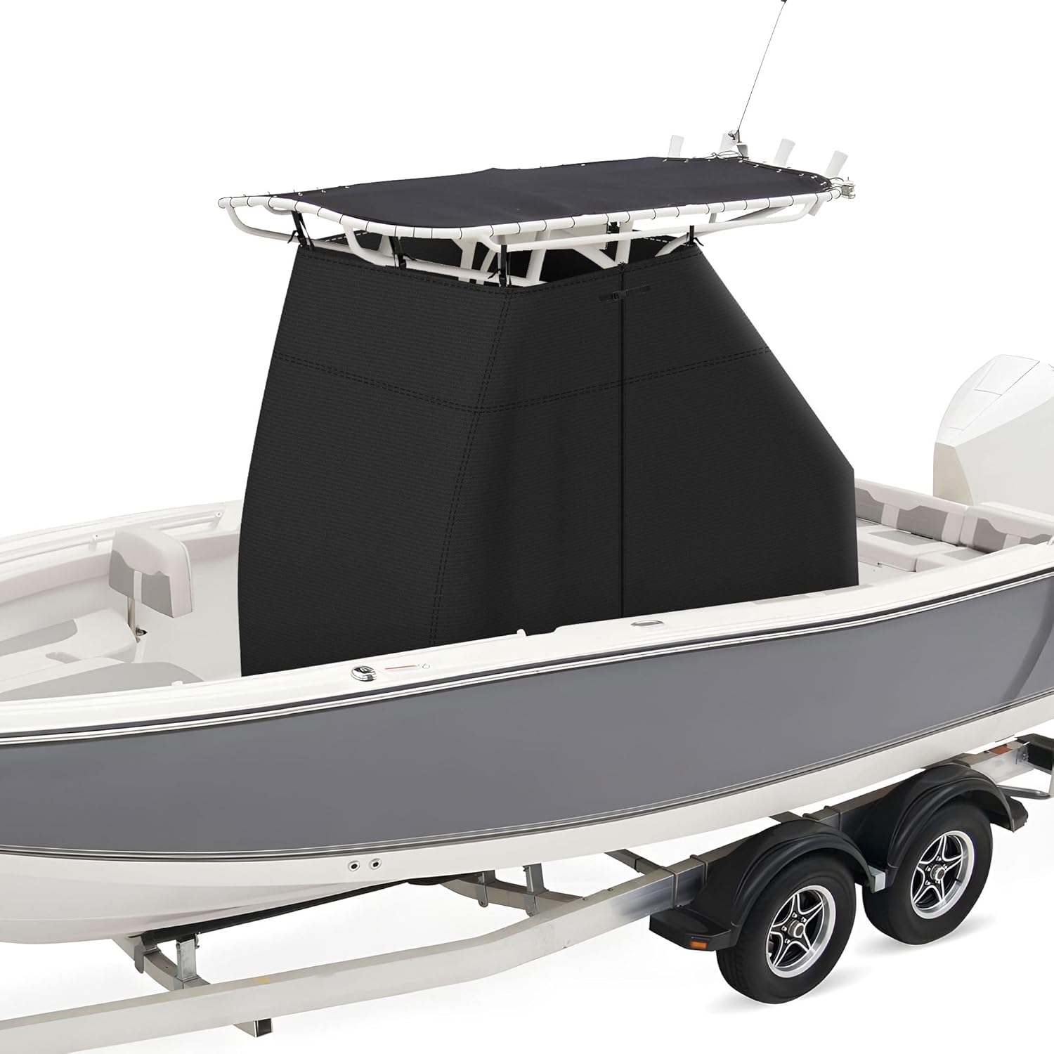 900D Waterproof T-Top Boat Center Console Cover