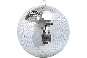 Disco Ball Mirror Ball for Parties, Stage Lighting, or DJ Effects (10...