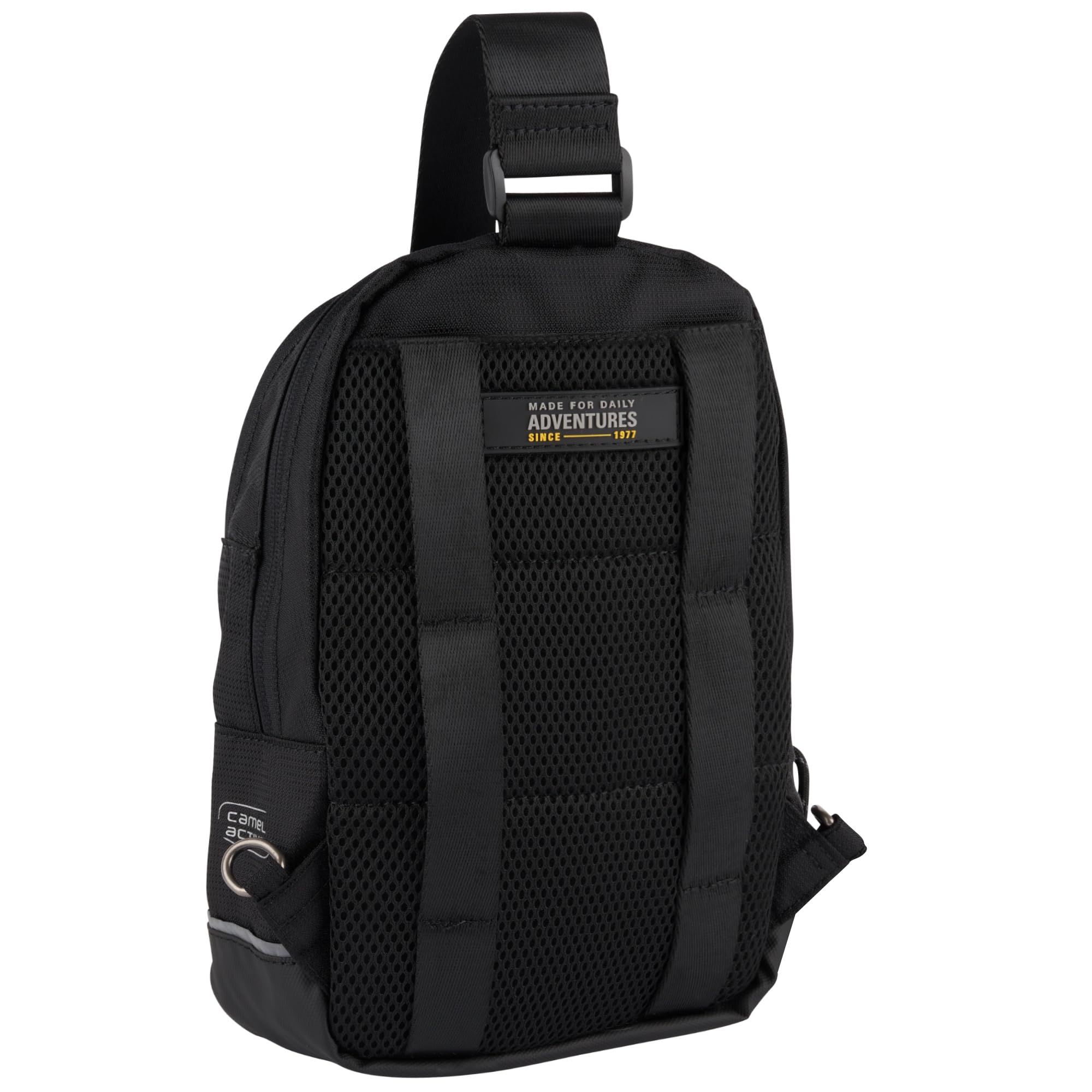 camel active Męski plecak Connect, czarny, czarny, S