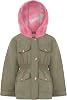 Jessica Simpson Girls Cozy Fleece-Lined Jacket - Stylish Warmth for Every Adventure