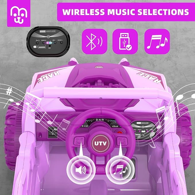 Camión Eléctrico 12V para Niños con Control Remoto y Bluetooth miniatura 5