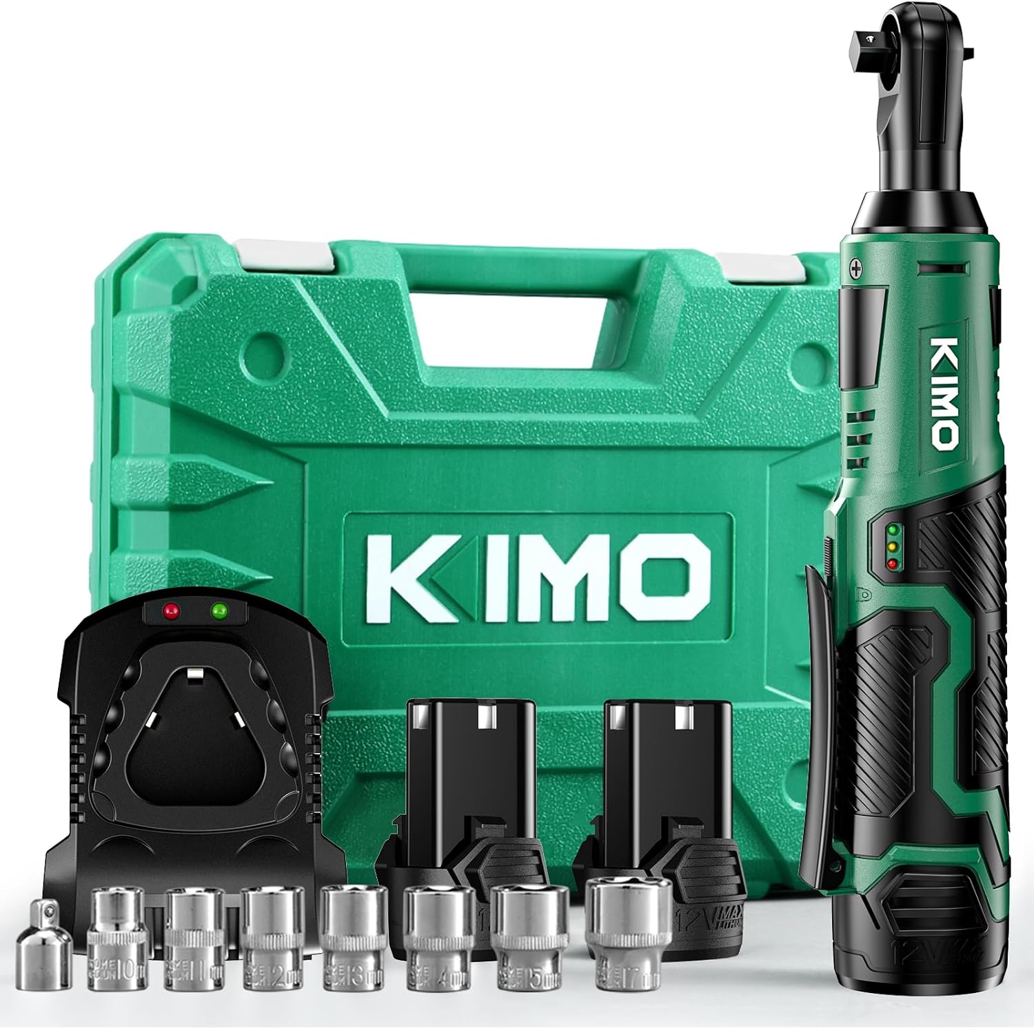 KIMO Cordless Electric Ratchet Wrench Set