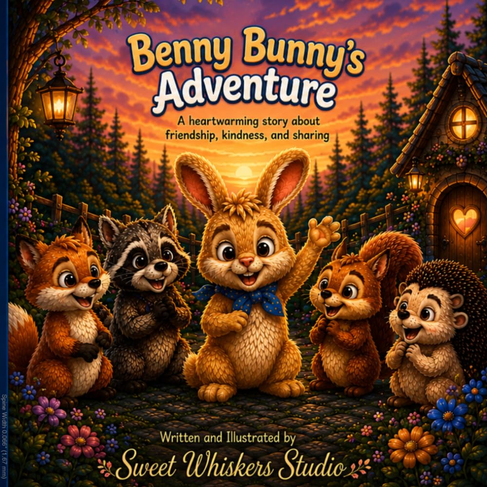 Benny Bunny’s Adventure: A Heartwarming Story About Friendship, Kindness and Sharing
