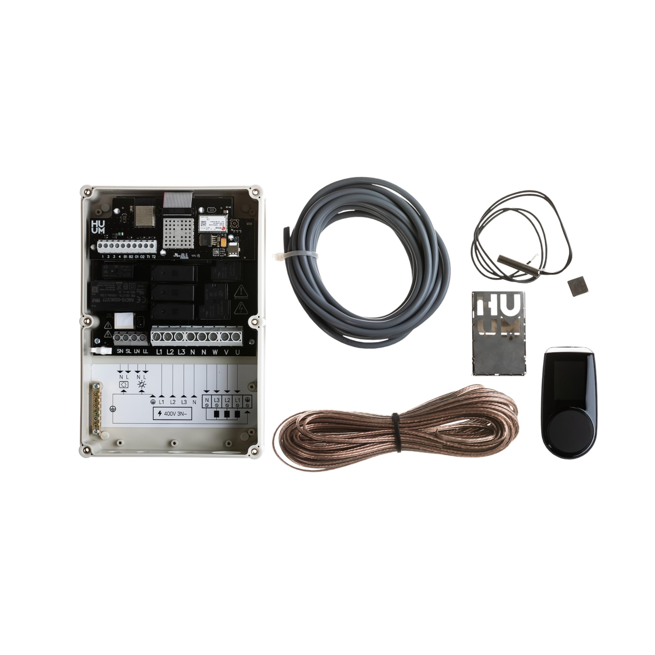 HUUM UKU WiFi Black 4.1 Saunasteuerung bis 18 kW mit App-Steuerung Saunabedienfeld Classic