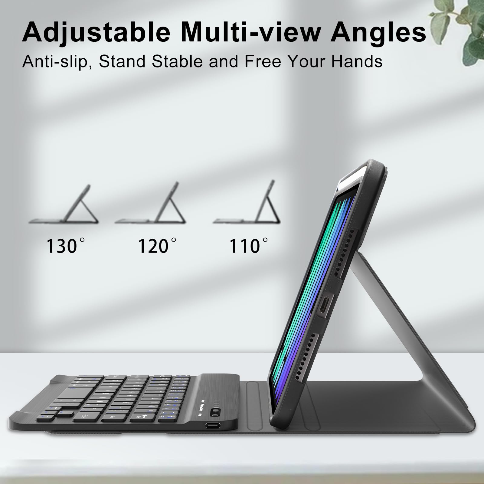 Amazon.com: SENGBIRCH Keyboard Case for iPad mini 7th/6th Gen 2024