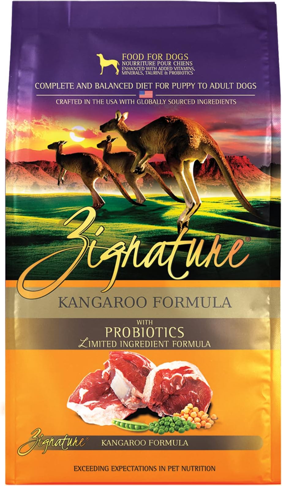 Kangaroo Limited Ingredient Formula Grain-Free Dry Dog Food, 25-lb