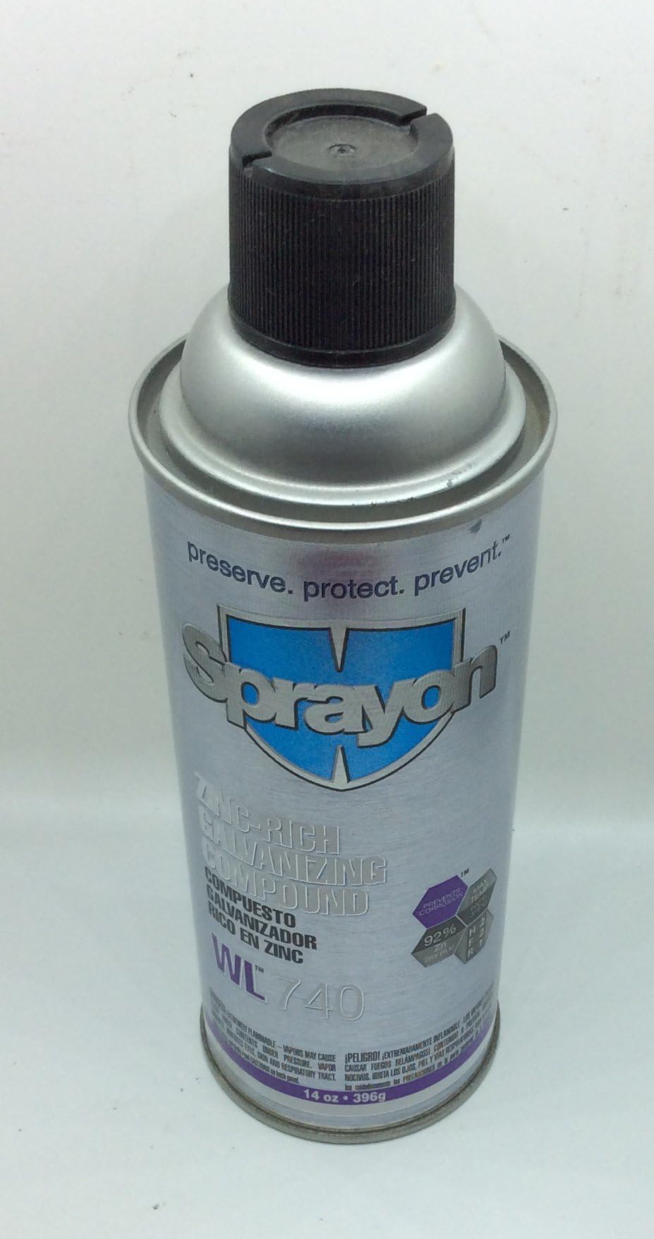 Cully 37518 SprayonÂ Zinc Rich Cold Galvanizing Compound; 16 oz, Aerosol Can