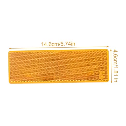Cinta reflectante adhesiva Healifty para carros 25 pzas miniatura 2