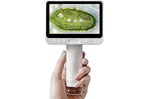 Microscope for Kids, Handheld Miniscope, Portable Kids Microscope